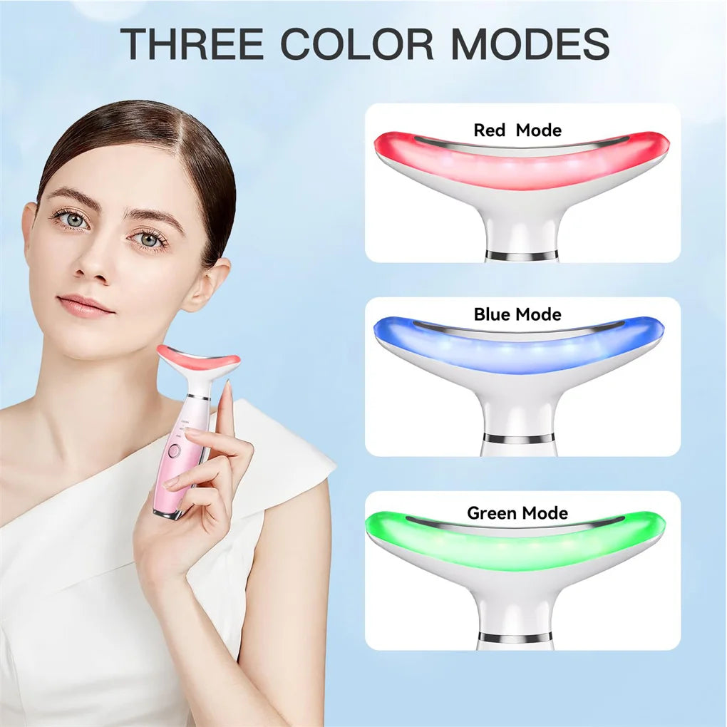 Neck Face Massager Skin Care Face Massage Tool, 3-in-1