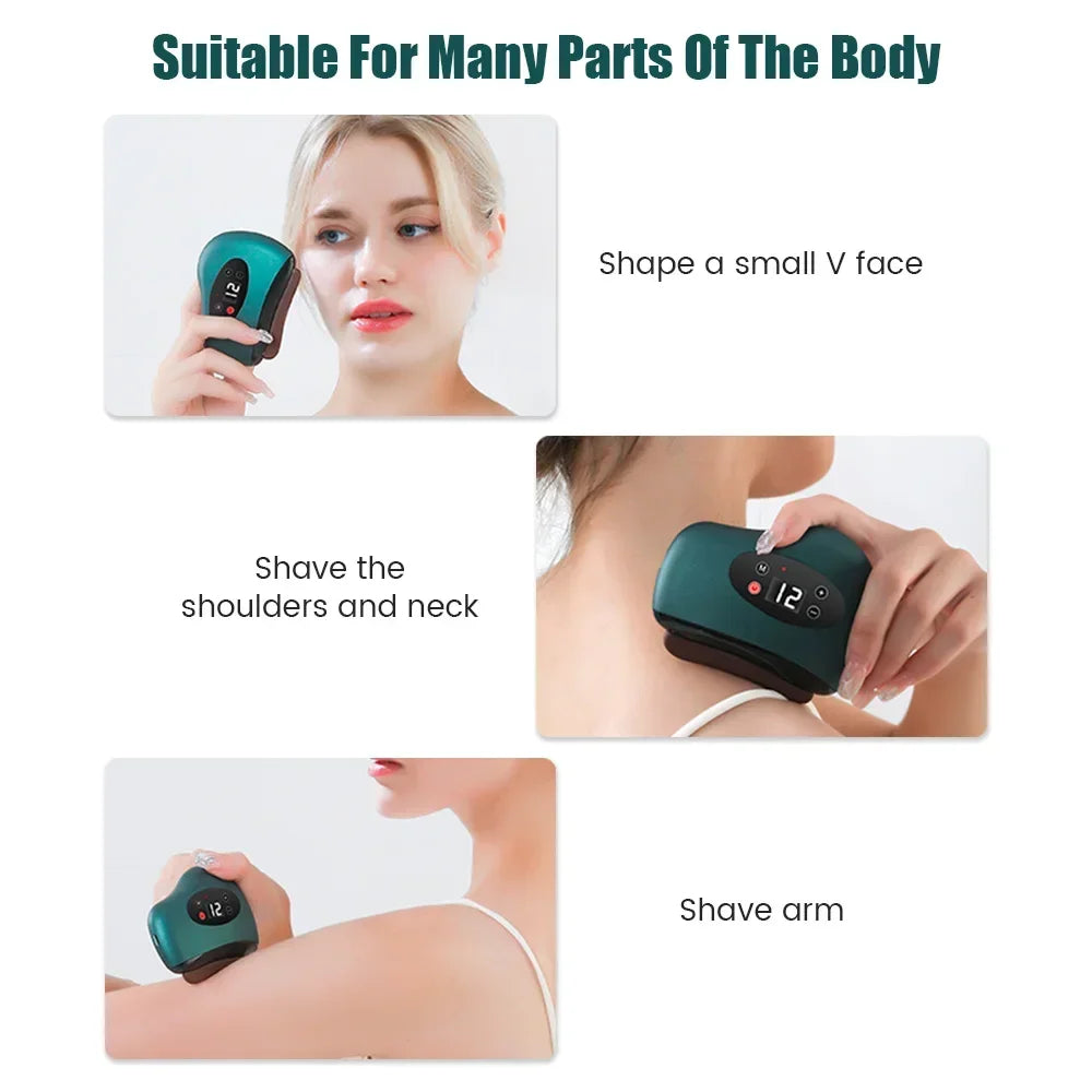 Electric Guasha Massager Wrinkle Removal Tool