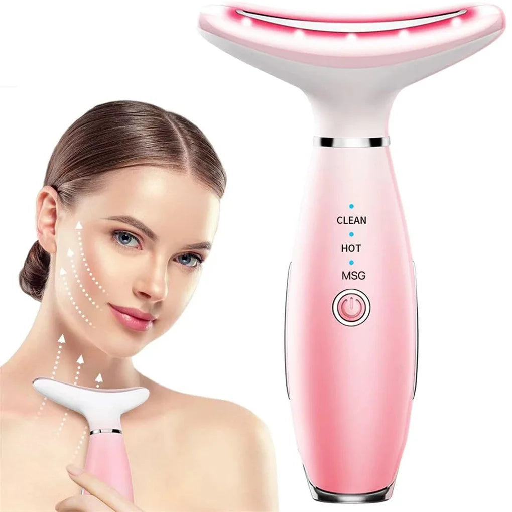 Neck Face Massager Skin Care Face Massage Tool, 3-in-1