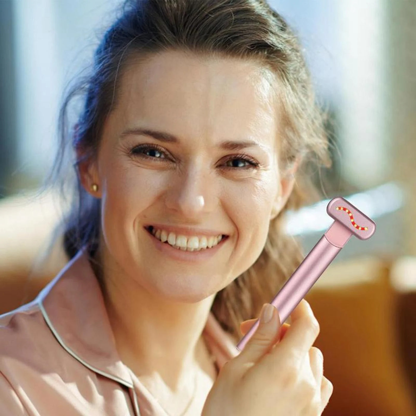 Eye Massager Wand Rechargeable Heated Vibration