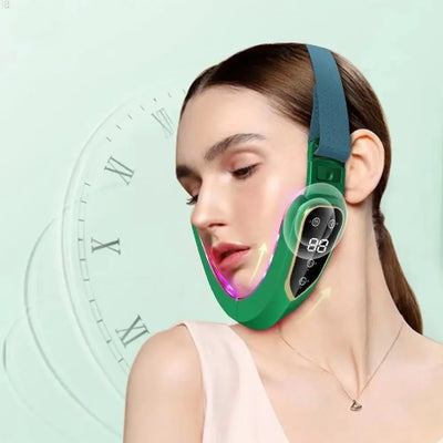 Rechargeable USB Chin Massager for Women, Portable Skin Care